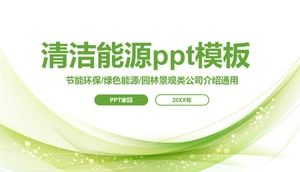 template ppt energi bersih