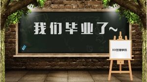 Graduation album ppt template