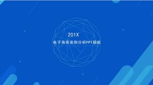 Modèle ppt d'étude de cas de commerce électronique