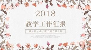 Șablon ppt de raport de activitate didactică