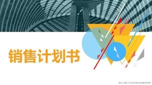 Modelo de ppt de plano de vendas