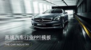 Modelo de ppt de plano de marketing automotivo