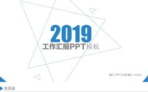 Doskonały szablon raportu z pracy ppt