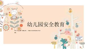 Kindergarten safety education ppt courseware