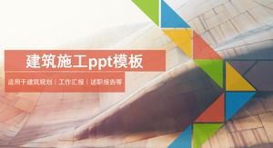 Plantilla ppt de construcción de edificios