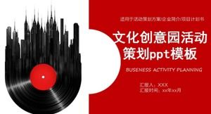 Kültürel ve yaratıcı park etkinliği planlama ppt şablonu