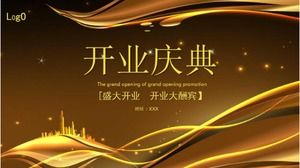 Ceremonia otwarcia ppt szablon