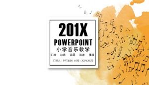 material didáctico ppt para la enseñanza de la música en la escuela primaria