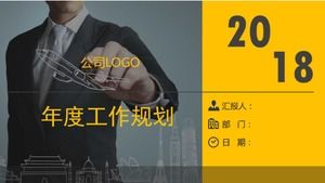 Templat ppt perencanaan kerja tahunan