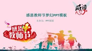 Dzień Dziękczynienia Nauczyciela Sen PPT Szablon