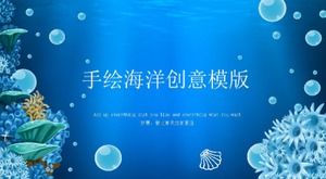 Șablon ppt general de afaceri maritime desenat manual