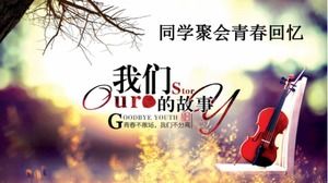 Templat ppt kenangan reuni teman sekelas