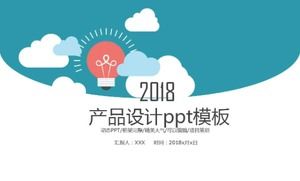 Product design ppt template