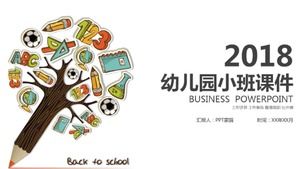 Template courseware ppt kelas kecil TK