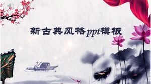 Modello ppt in stile neoclassico