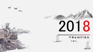 Modello ppt classico cinese