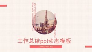 Work summary ppt dynamic template