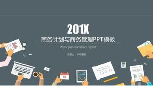 Descărcare șablon PPT pentru plan de afaceri și management de afaceri