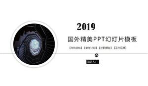 Yabancı enfes PPT slayt şablonu