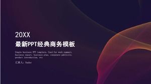 Der neueste Download der klassischen PPT-Business-Vorlage