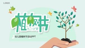 Actividades del día del árbol de jardín de infantes ppt