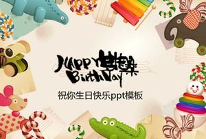 selamat ulang tahun template ppt