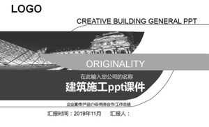 Building construction ppt courseware