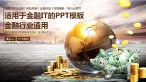 PPT-Vorlage für die Finanz-IT