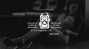 Herunterladen von PPT-Vorlagen für europäische und amerikanische Unternehmen