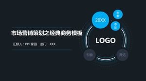 Klasyczny szablon biznesowy do planowania marketingowego