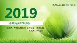 Klasyczny biznesowy szablon PPT