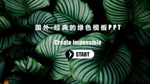国外-经典绿色模板PPT