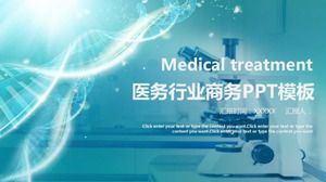 Tıbbi çalışma geçmişi - iş sektörü PPT şablonu