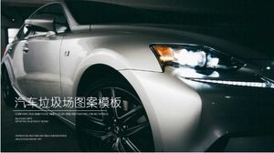 Modèle de diaporama de modèle de casse de voiture