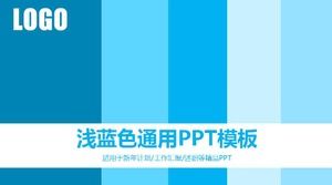 Açık mavi evrensel şablon paketi indir