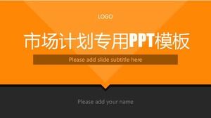 Marketing plan dedicated PPT template download