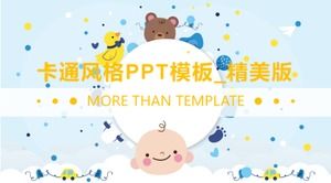 Karikatür tarzı PPT template_beauty versiyonu