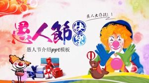 Templat ppt pengenalan Hari April Mop