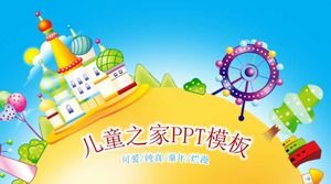 descarga de la plantilla PPT del hogar de los niños