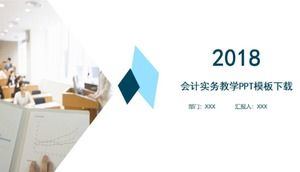 Scarica il modello PPT di insegnamento della pratica contabile