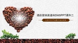 Makan malam romantis dalam template PPT