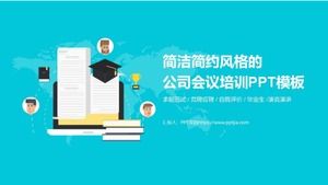 Șablon PPT de formare pentru întâlniri de companie în stil simplu și simplu