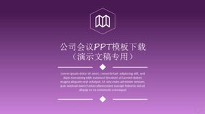 Download template PPT rapat perusahaan (untuk presentasi)