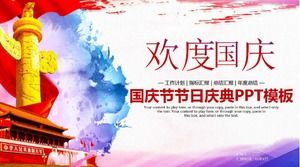 Święto Narodowe obchody festiwalu szablon PPT