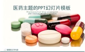 Modelo de slide PPT de tema médico