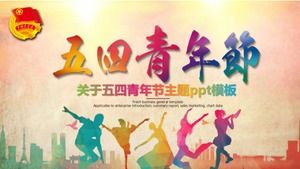Despre șablonul ppt cu tema Ziua Tineretului din 4 mai