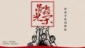 Șablon ppt de planificare pentru Ziua Muncii