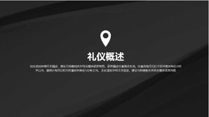 Modelo de PPT de fundo de cooperação empresarial download grátis