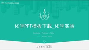 Descarga de plantilla PPT de química_Experimento químico