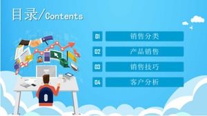 Șablon PPT de afaceri strălucitor